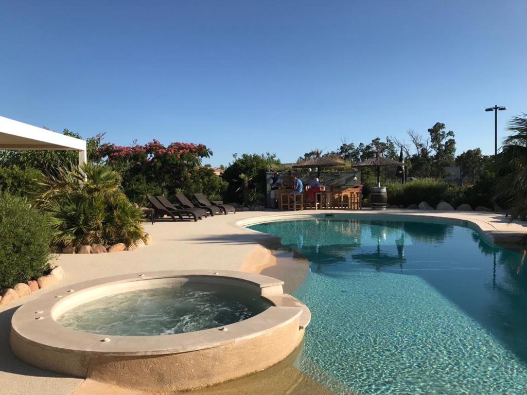 L'Hacienda Piscine Chauffee A 28, Spa, Boulodrome Et Court De Tennis Prives, 2 Villas Independantes Porto-Vecchio  Zewnętrze zdjęcie