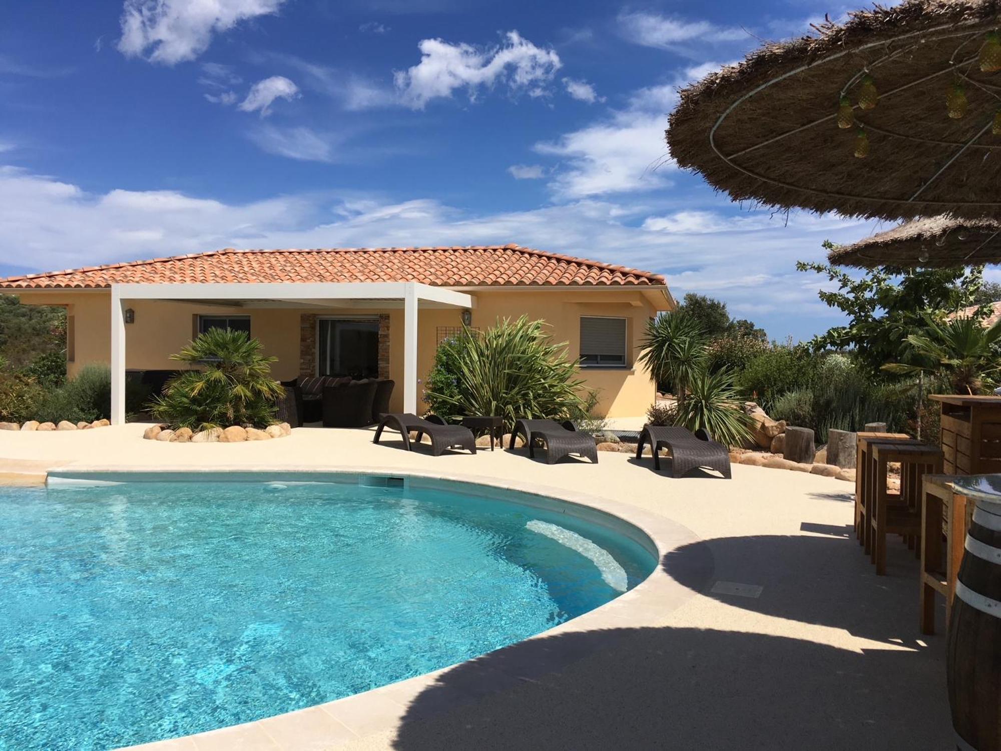 L'Hacienda Piscine Chauffee A 28, Spa, Boulodrome Et Court De Tennis Prives, 2 Villas Independantes Porto-Vecchio  Zewnętrze zdjęcie